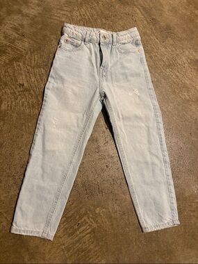 Zara girls Light Wash Blue Jeans - Casual Slim Fit